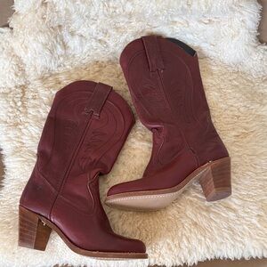 Vintage Dex leather cowboy boots